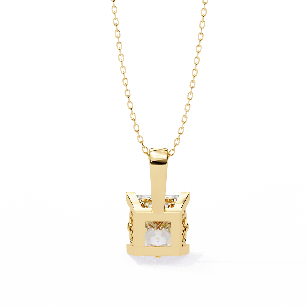 Natural Diamond Solitaire Pendant
