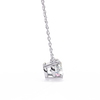 Oval Cut Diamond Solitaire Pendant
