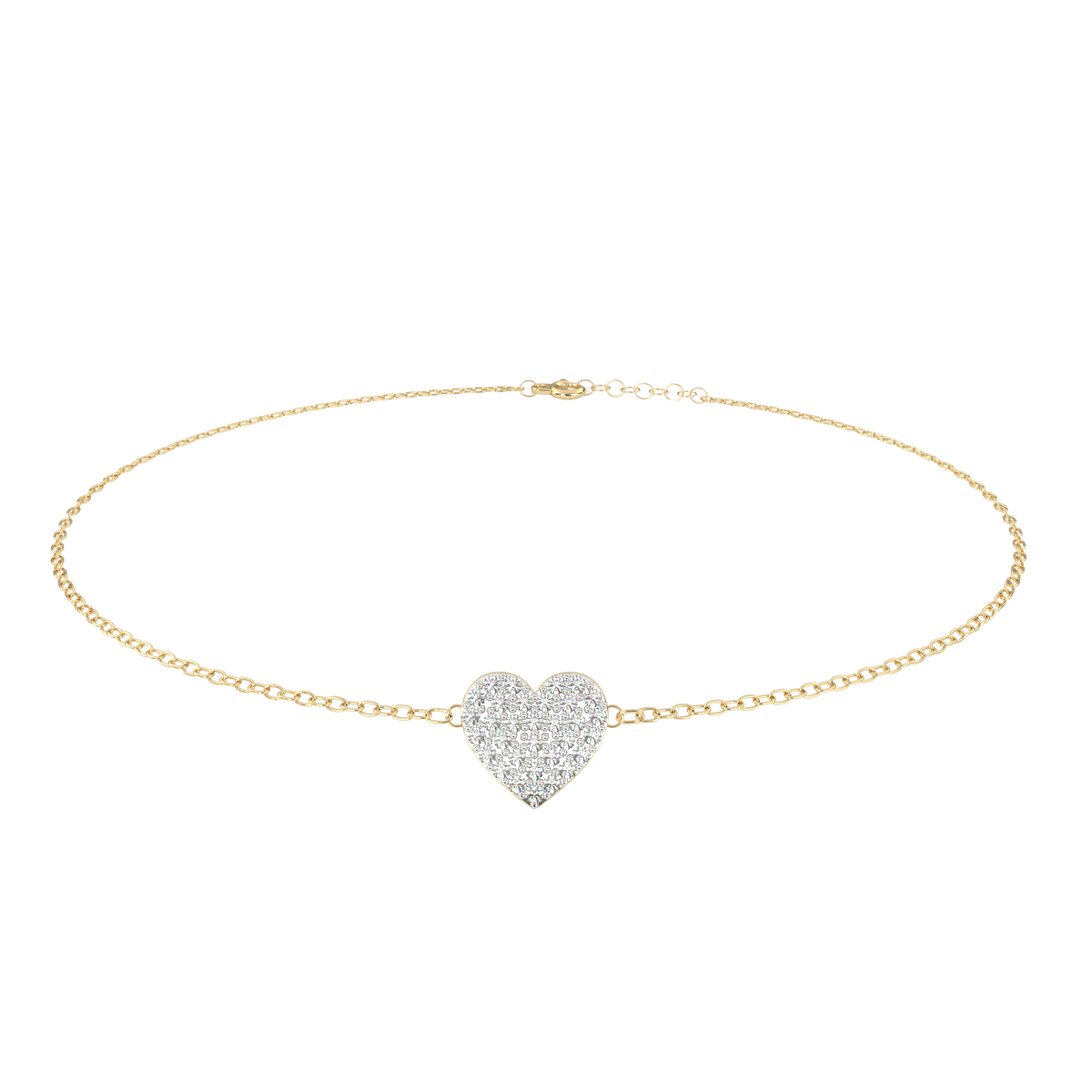 Heart Diamond Bracelet