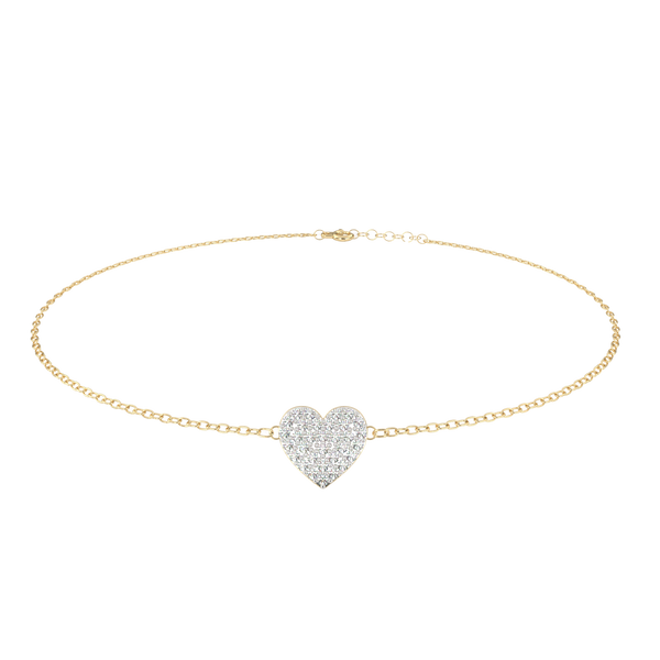 Heart Diamond Bracelet