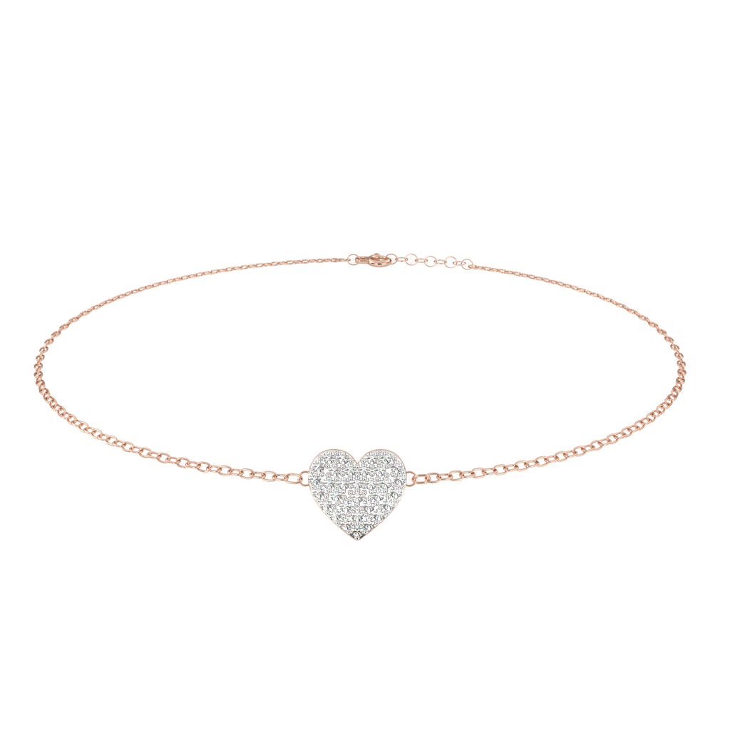 Heart Diamond Bracelet