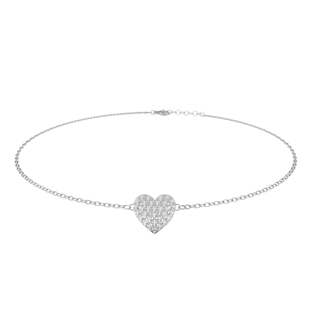 Heart Diamond Bracelet