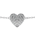 Heart Diamond Bracelet