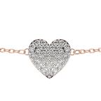 Heart Diamond Bracelet