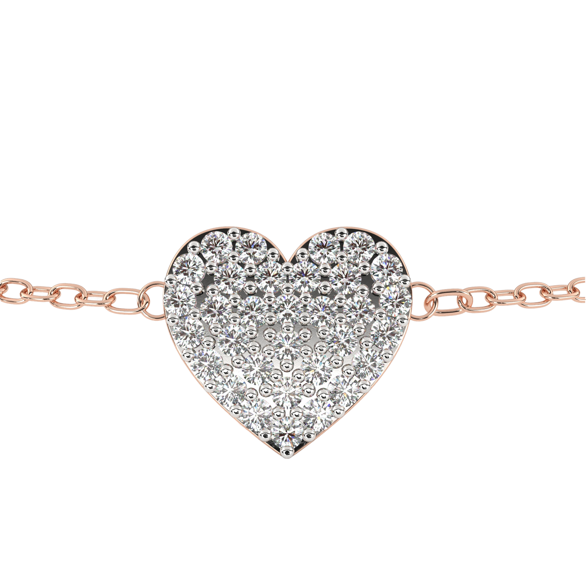 Heart Diamond Bracelet