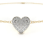 Heart Diamond Bracelet