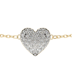 Heart Diamond Bracelet