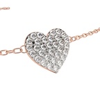 Heart Diamond Bracelet