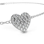Heart Diamond Bracelet