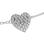 Heart Diamond Bracelet