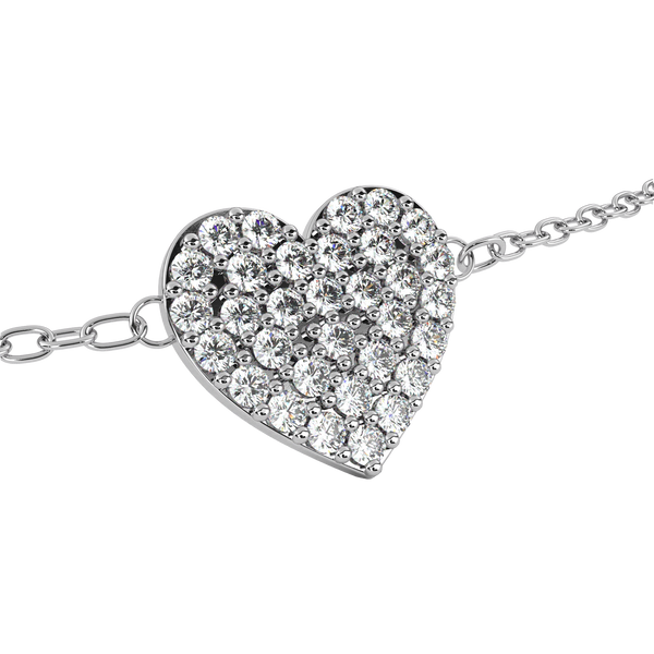 Heart Diamond Bracelet