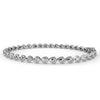 Bezel-Set Diamond Tennis Bracelet