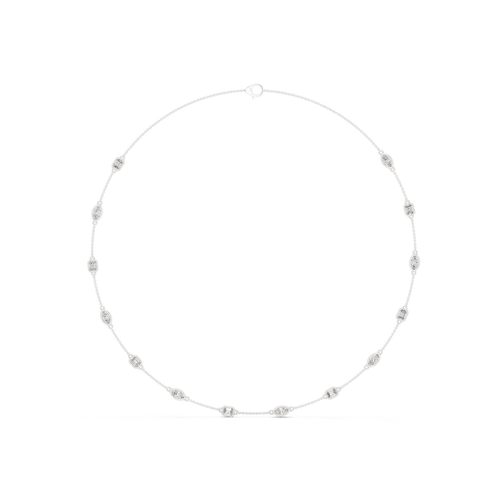 Elysia Station Silver Necklace