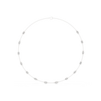 Elysia Station Silver Necklace
