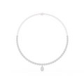 Imperia Teardrop Silver Necklace