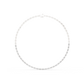 Marlowe Line Silver Necklace
