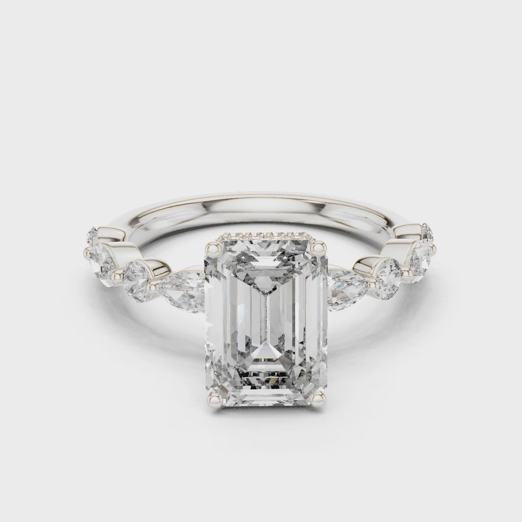 Starlit Path Silver Ring