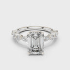 Starlit Path Silver Ring