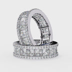 Mixed Cut Diamond Eternity Ring