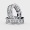Mixed Cut Diamond Eternity Ring