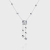 Dazzling Round Cut Diamond Necklace