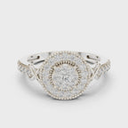 Victoria Medallion Silver Ring