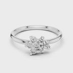 Orla Comet Silver Ring