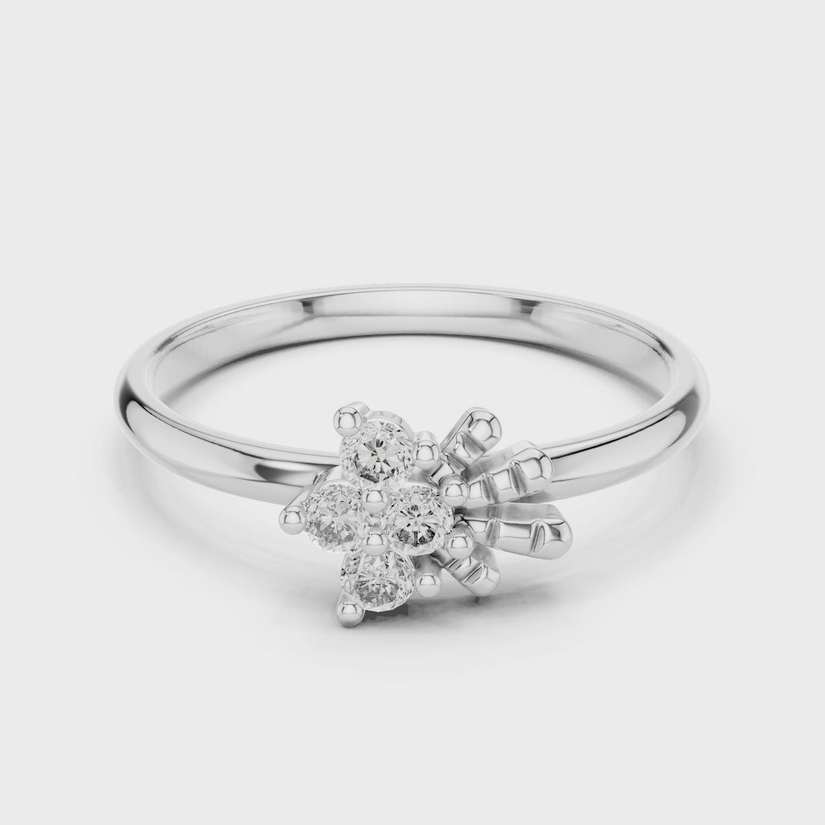 Orla Comet Silver Ring