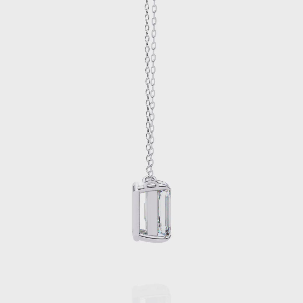 Ivy Grace Emerald Diamond Pendant