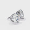 Brilliant Round Cut Natural Diamond Stud Earrings