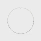 Marlowe Line Silver Necklace