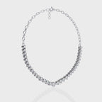 Lab Grown Round Diamond Necklace