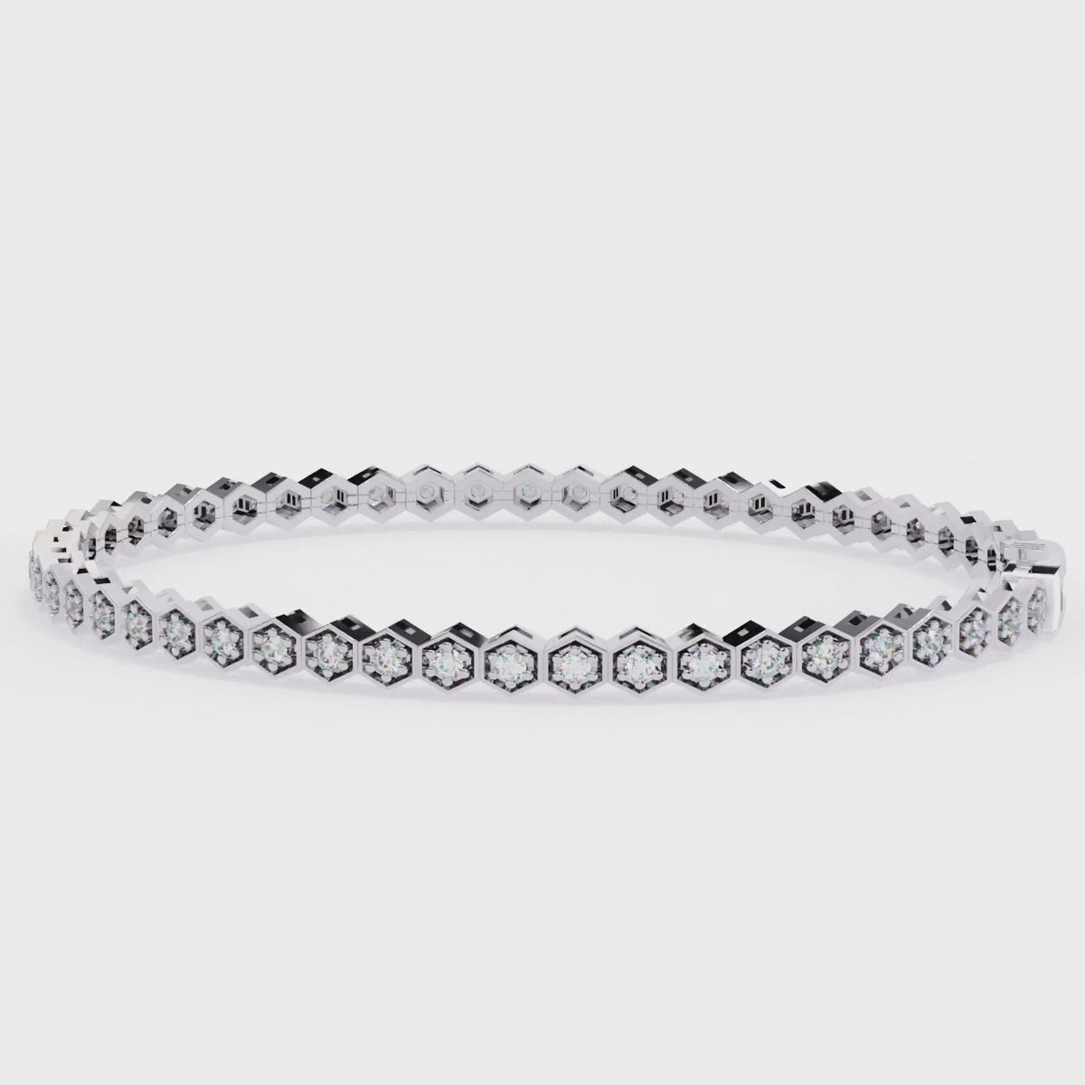 Classic Round Diamond Tennis Bracelet