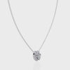 Natural Diamond Heart Pendant