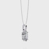 Graceful Marquise Diamond Solitaire Pendant