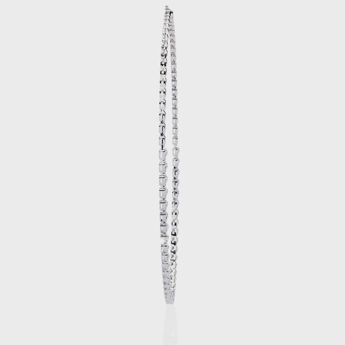Natural Diamond Tennis Necklace
