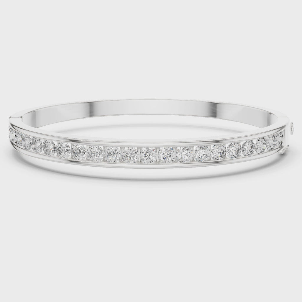 Horizon Glow Silver Bracelet