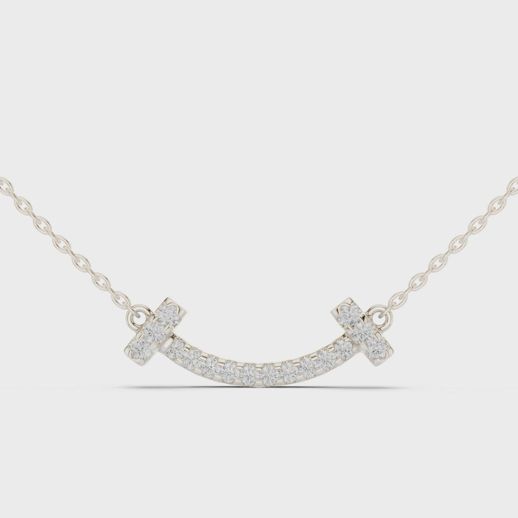 Joyful Arc Silver Pendant
