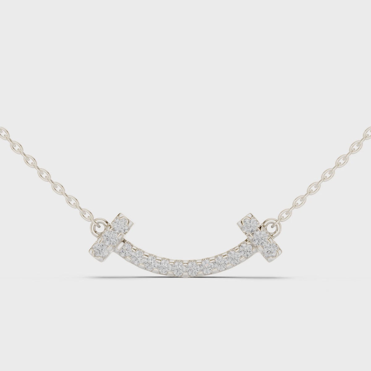 Joyful Arc Silver Pendant