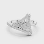 Solara Prism Silver Ring