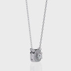 Natural Diamond Halo Luxe Pendant