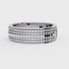 Micro Pave Wedding Banda