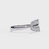 Natural Diamond Leafy Ring