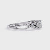 Pear Solitaire Ring