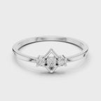 Nova Trinity Silver Ring