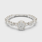 Bubble Bloom Silver Ring