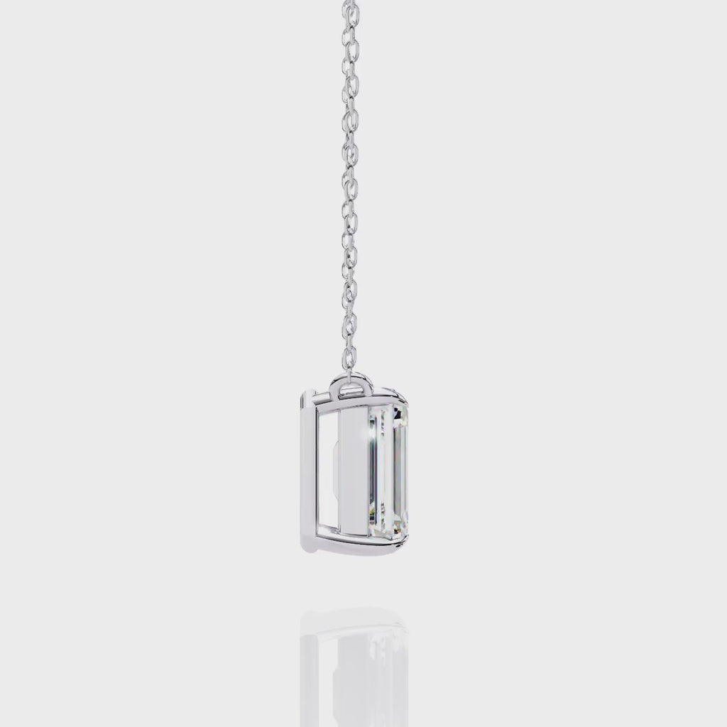 Ivy Grace Emerald Diamond Pendant