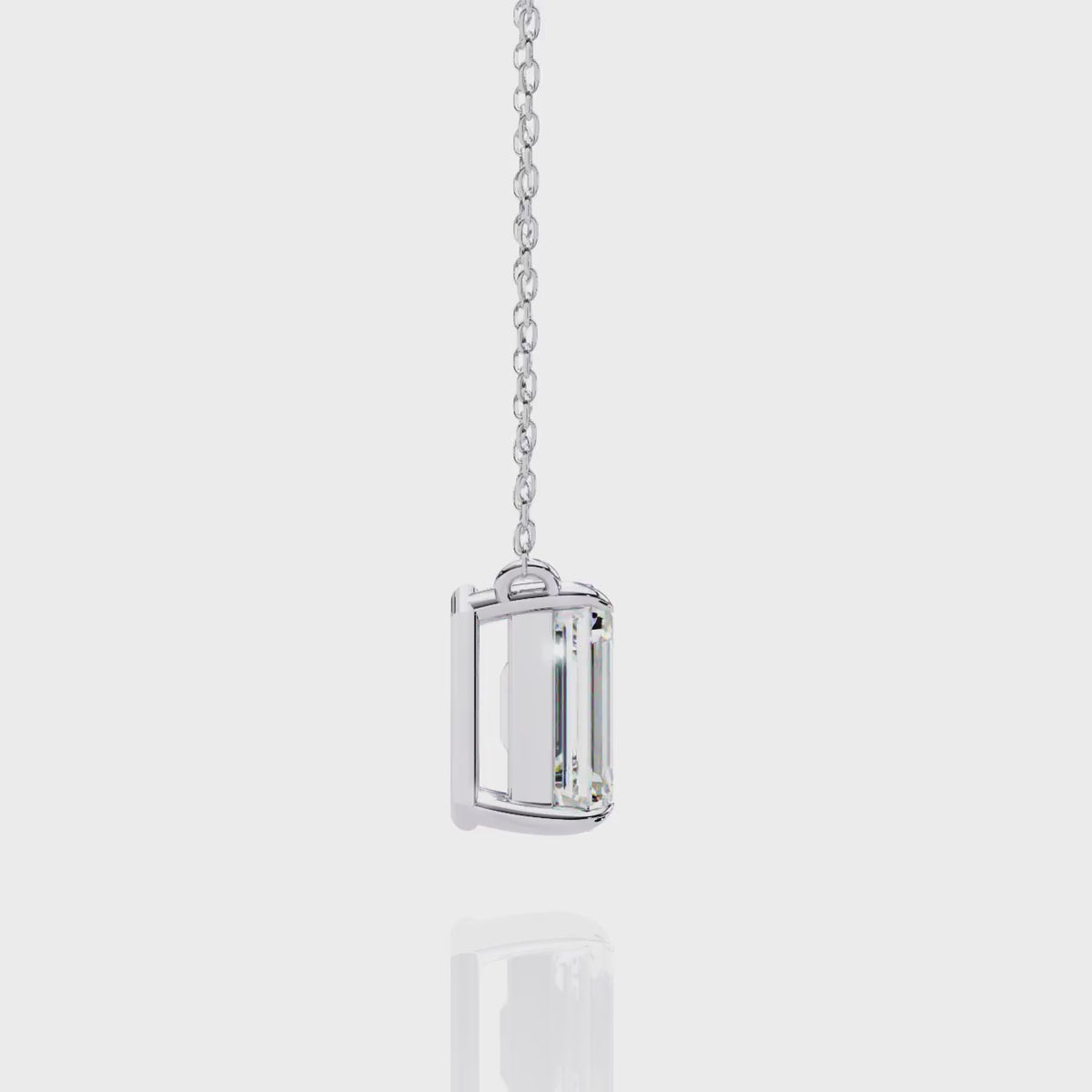 Ivy Grace Emerald Diamond Pendant