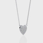 Natural Diamond Enchanted Heart Pendant