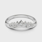 Coronet Arc Silver Ring